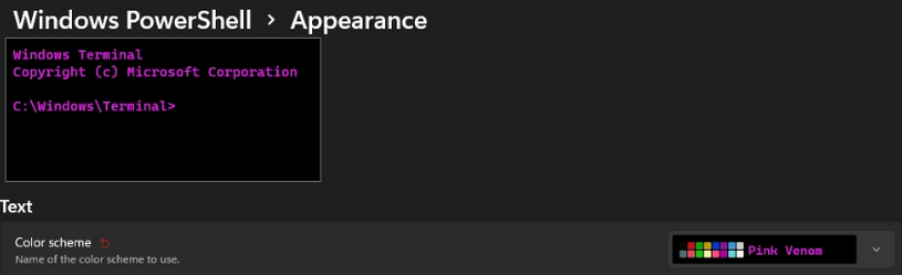 微软Windows Terminal终端 1.17预览版发布截图