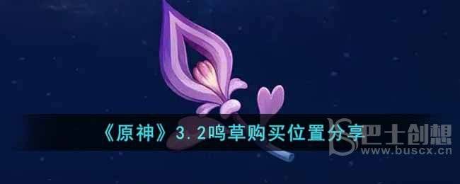《原神》3.2鸣草购买位置分享