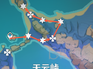 原神天云草实采集路线 雷神突破材料在哪收集