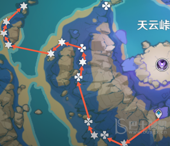 原神天云草实采集路线 雷神突破材料在哪收集