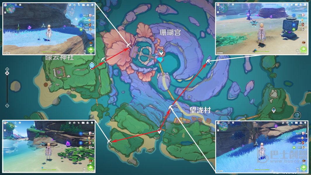 原神紫晶矿分布图