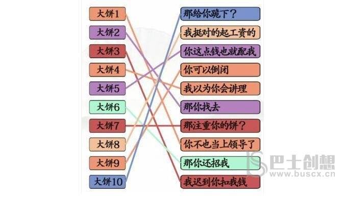 《汉字找茬王》拒绝画大饼攻略