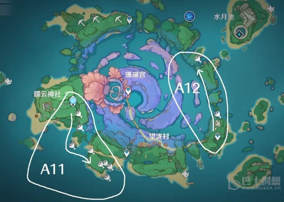 原神圣遗物狗粮路线图2022 最新圣遗物狗粮采集路线图
