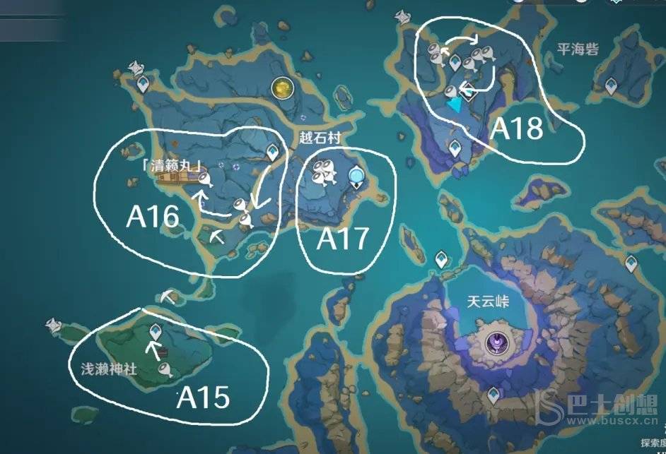 原神圣遗物狗粮路线图2022 最新圣遗物狗粮采集路线图
