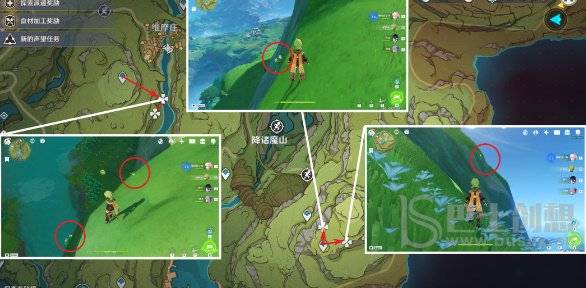 原神劫波莲采集路线