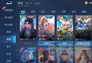 王者荣耀皮肤点券预购