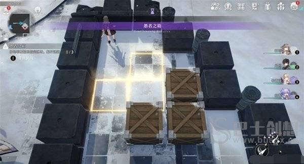 崩坏星穹铁道庸人的容器怎么通关 庸人的容器推箱子攻略（三）