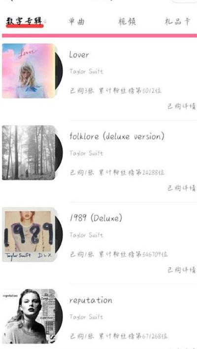 网易云音乐怎么赠送好友数字专辑