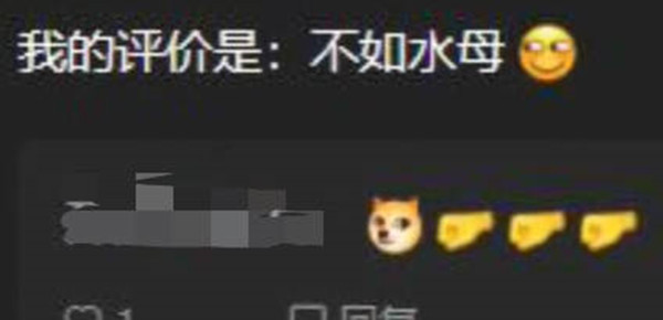 抖音不如水母是什么梗