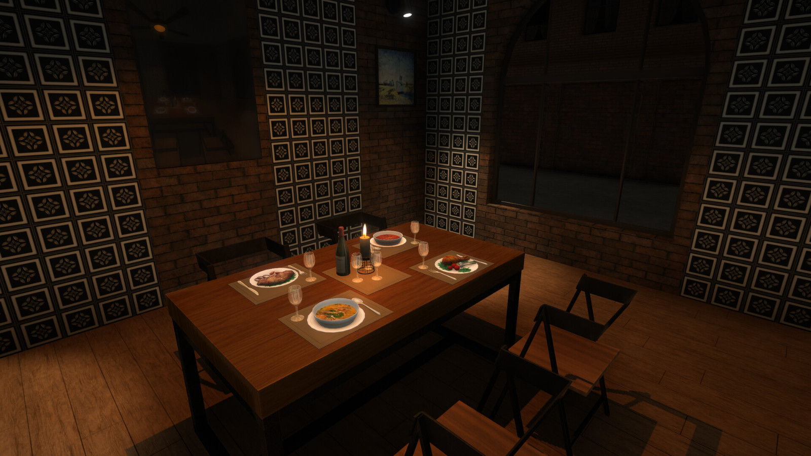 《餐馆建造者》模拟建造游戏 已在Steam页面上线截图